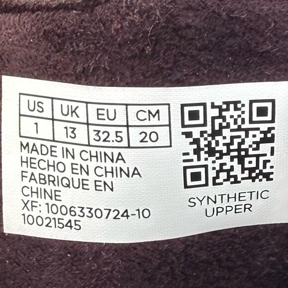 NWOT TOMS Bennet Purple Glitter Chelsea Ankle  Boots Big Girls Sz 1 - Picture 13 of 15